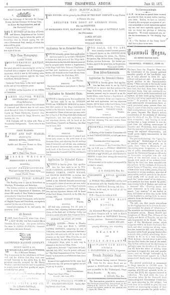 Issue page