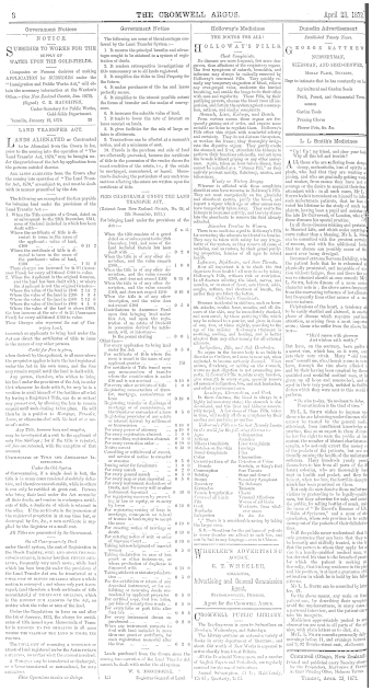 Issue page