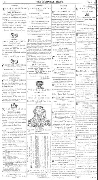 Issue page