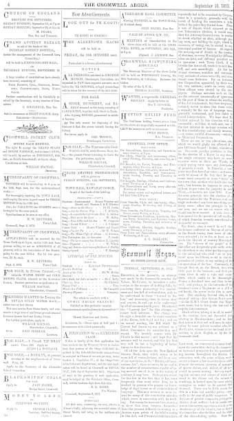 Issue page