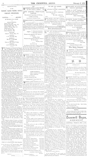 Issue page