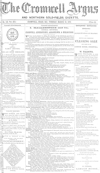 Issue page