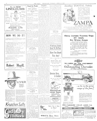 Issue page