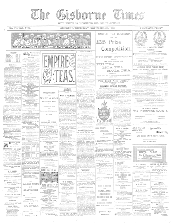 Issue page