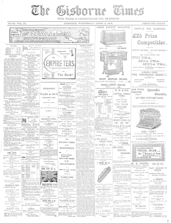 Issue page