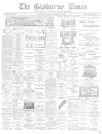 Issue page