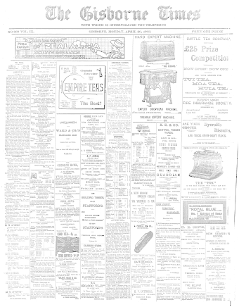 Issue page