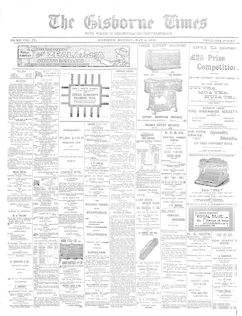 Issue page