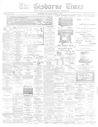 Issue page