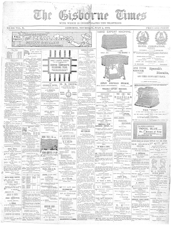 Issue page