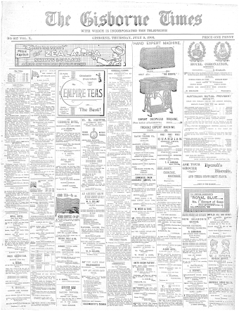 Issue page