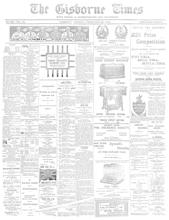 Issue page