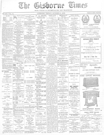 Issue page