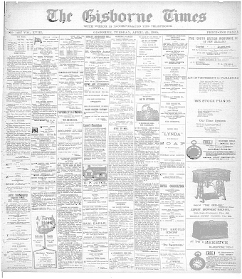 Issue page