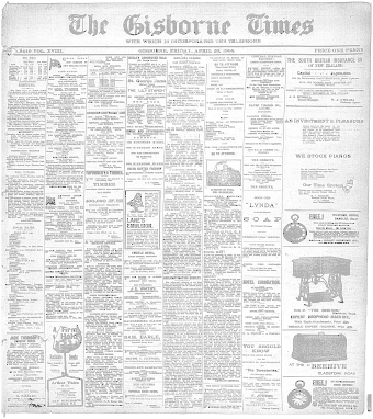 Issue page