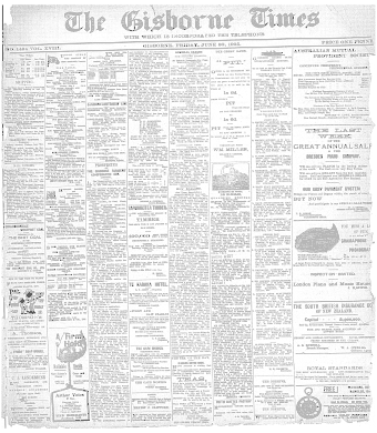 Issue page