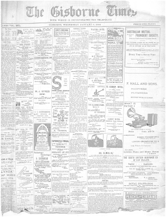 Issue page