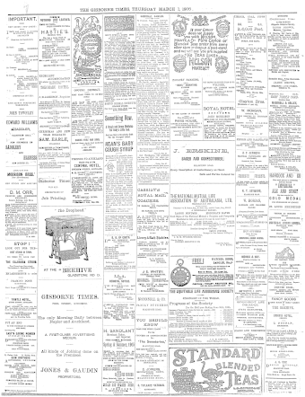 Issue page