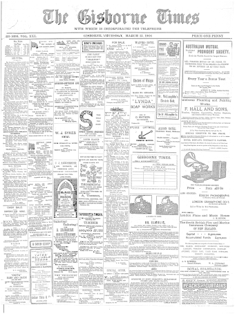 Issue page