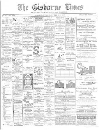 Issue page