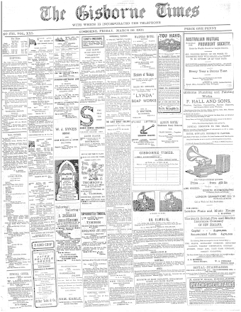 Issue page