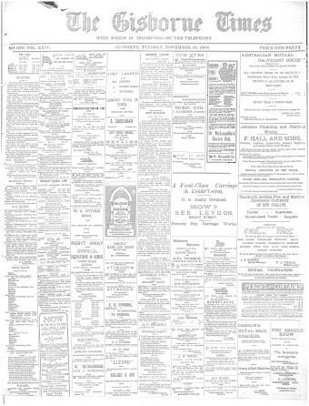 Issue page