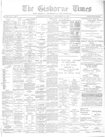 Issue page