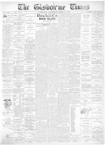 Issue page