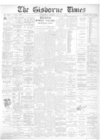 Issue page