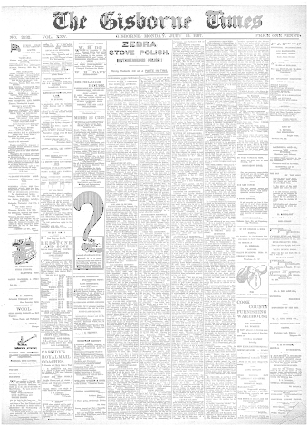 Issue page