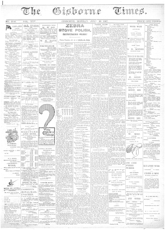 Issue page