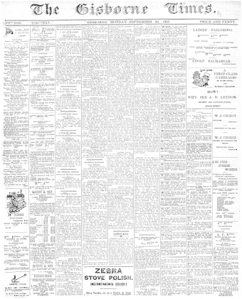 Issue page