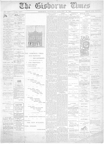 Issue page