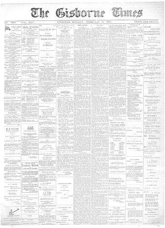 Issue page