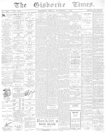 Issue page