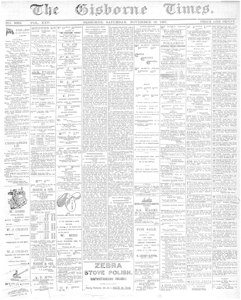 Issue page