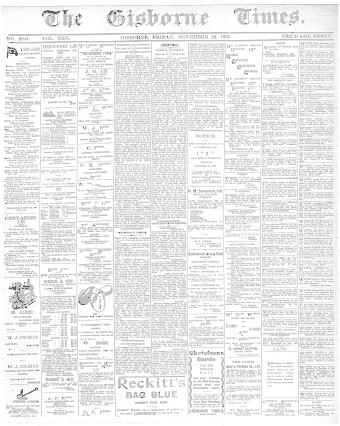 Issue page