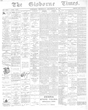 Issue page