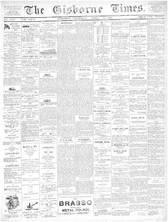 Issue page