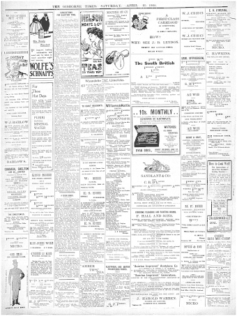 Issue page