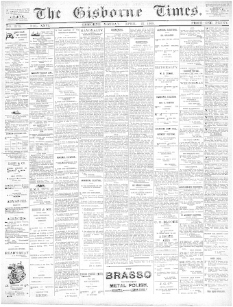 Issue page