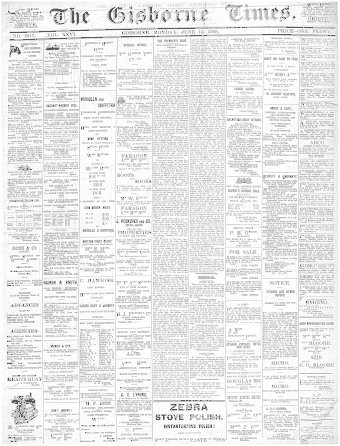 Issue page