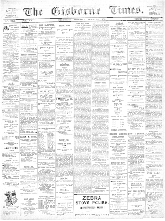 Issue page