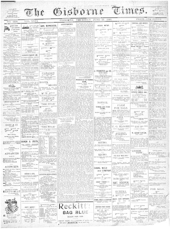 Issue page