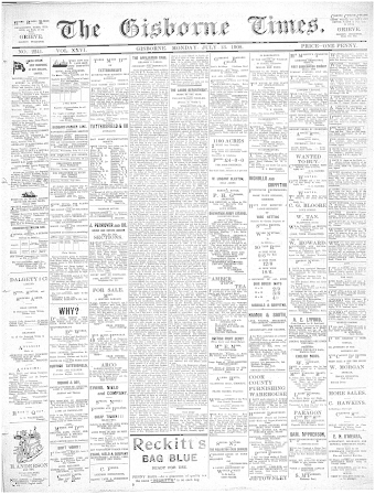 Issue page