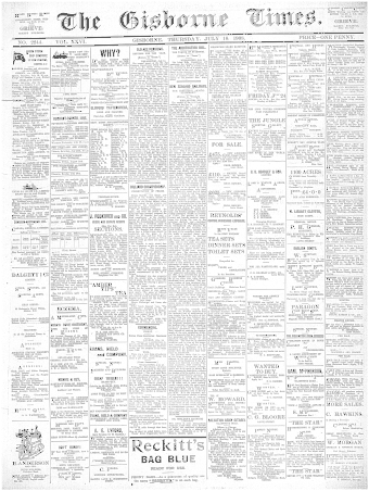 Issue page