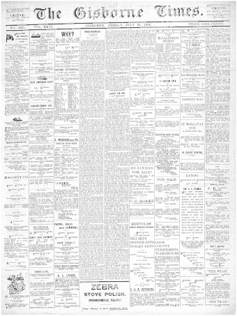 Issue page