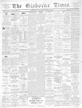 Issue page