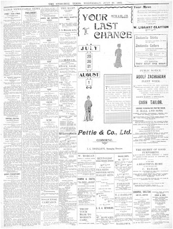 Issue page