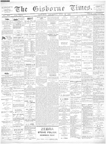 Issue page